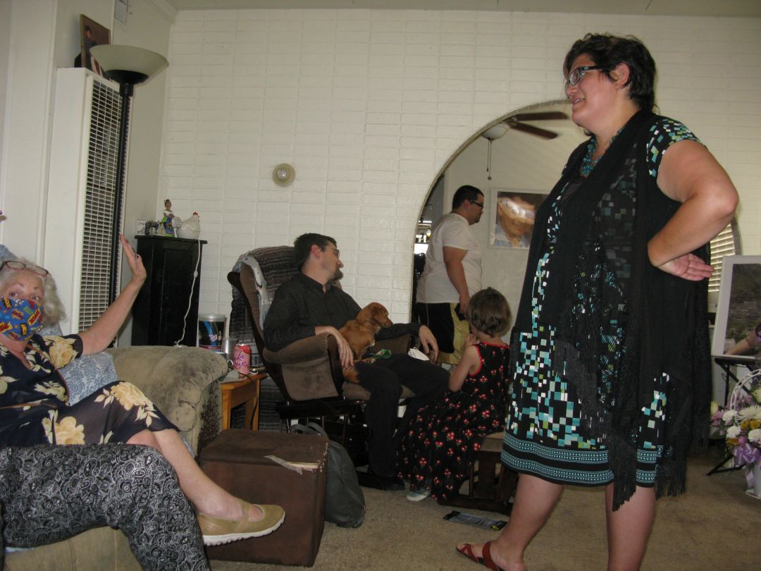 Group at Megan’s house