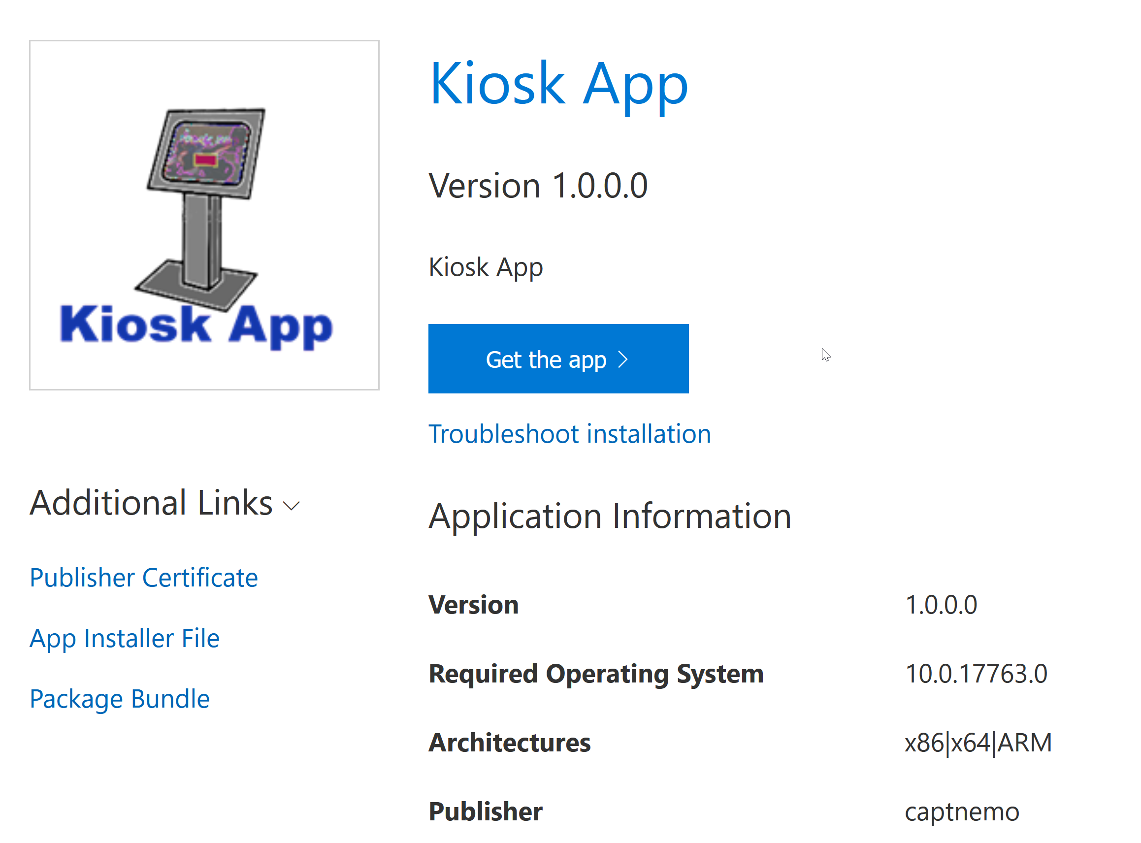 Kiosk App